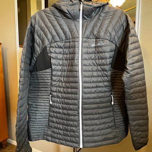 Grey Faux Down Jacket from Eddie Bauer